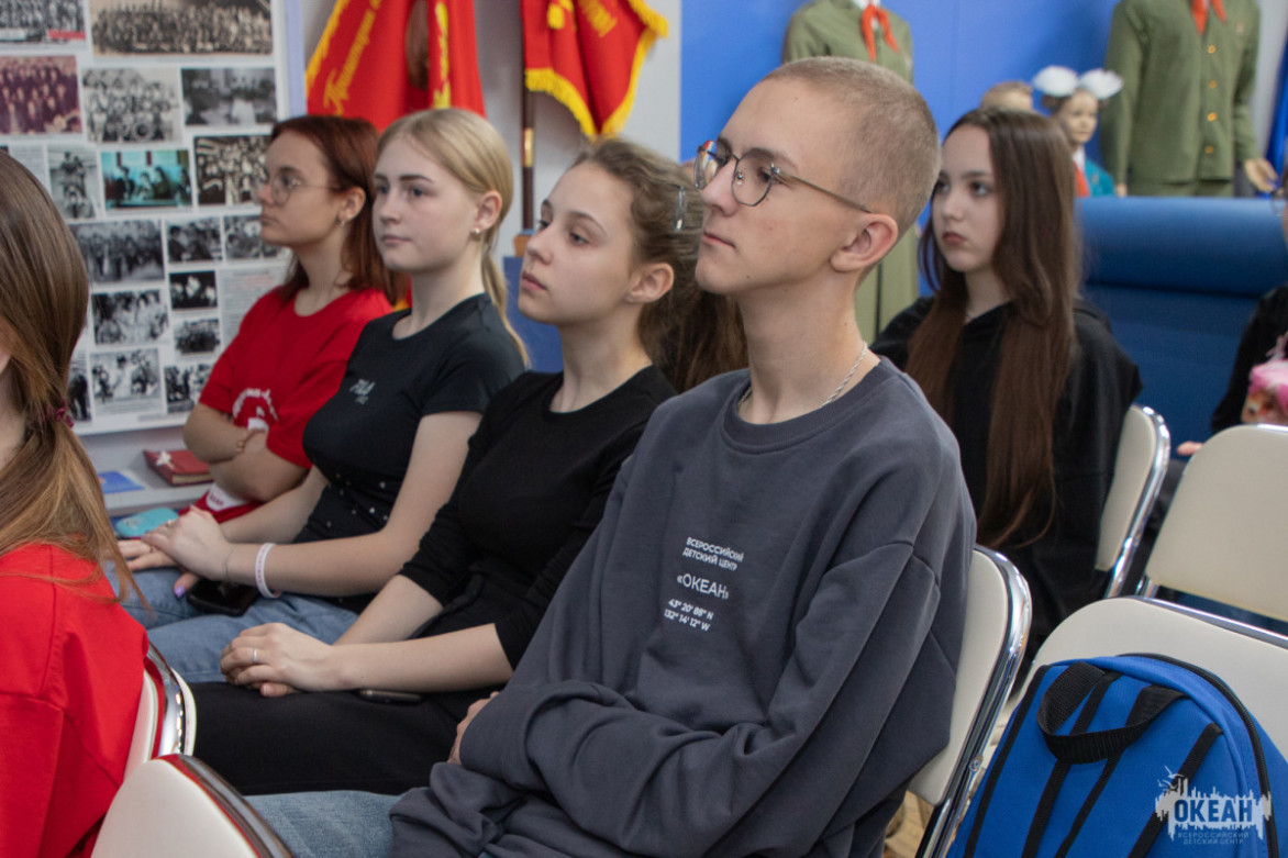 Во Всероссийском детском центре «Океан» проходят мероприятия в День единых действий в память о геноциде советского народа