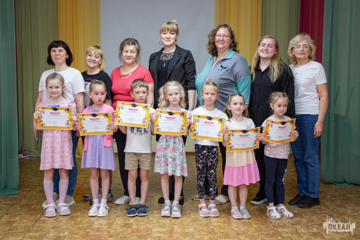 Воспитанники детского сада ВДЦ «Океан» приняли участие в конкурсе «Маленький интеллектуал»